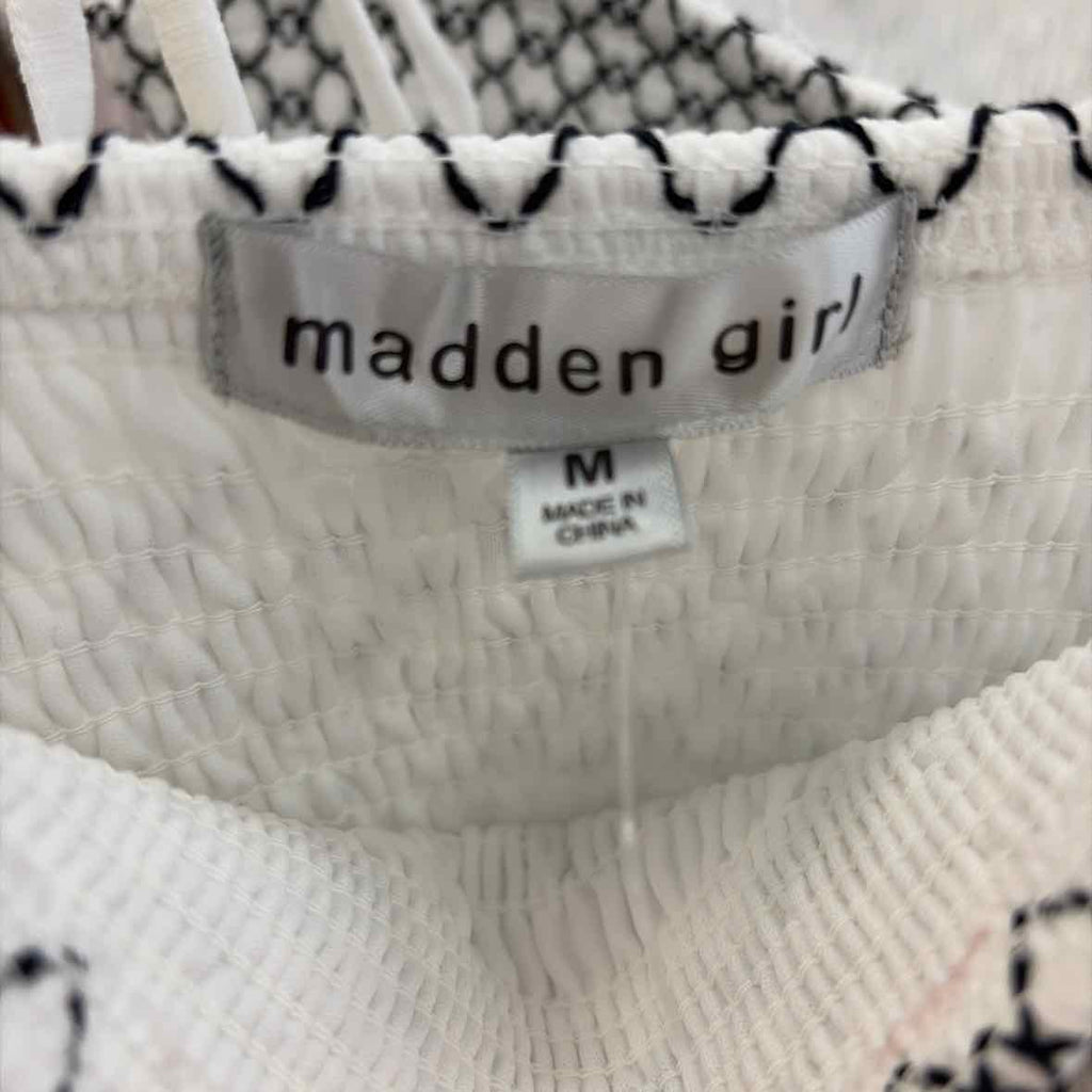 Madden Girl Size M White New Dress