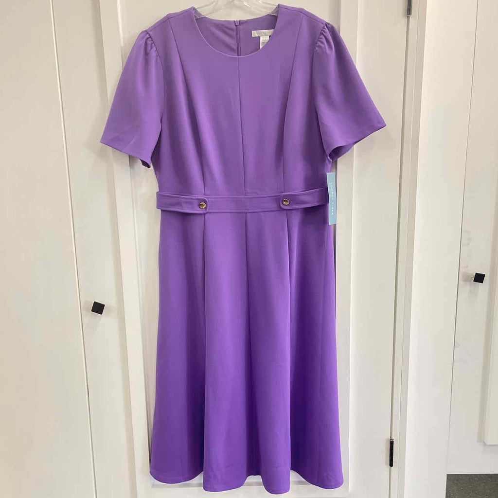London Times Size 14 Purple New Dress