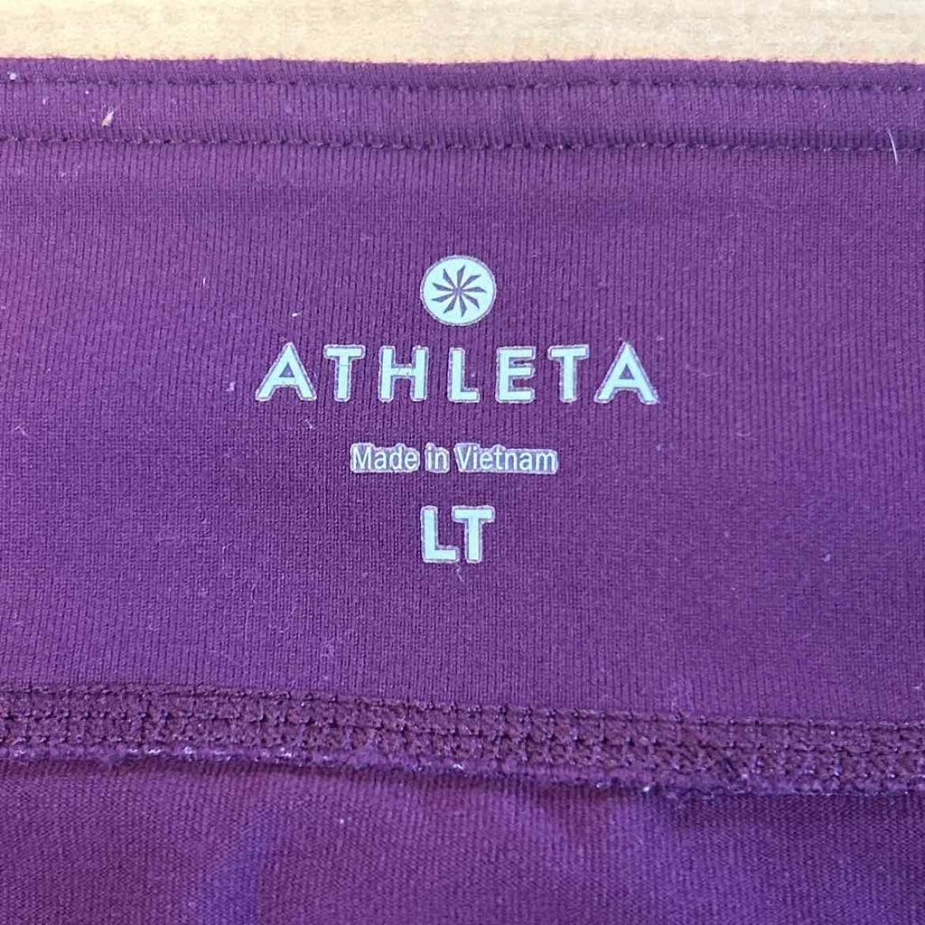 Athleta Size L Purple Preloved Athletic Pants