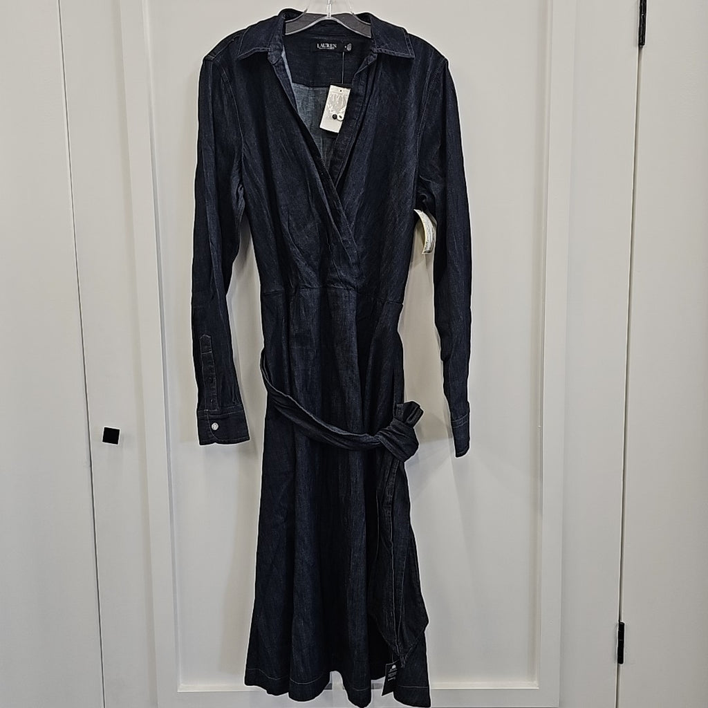 Ralph Lauren Size 14 Blue Dress