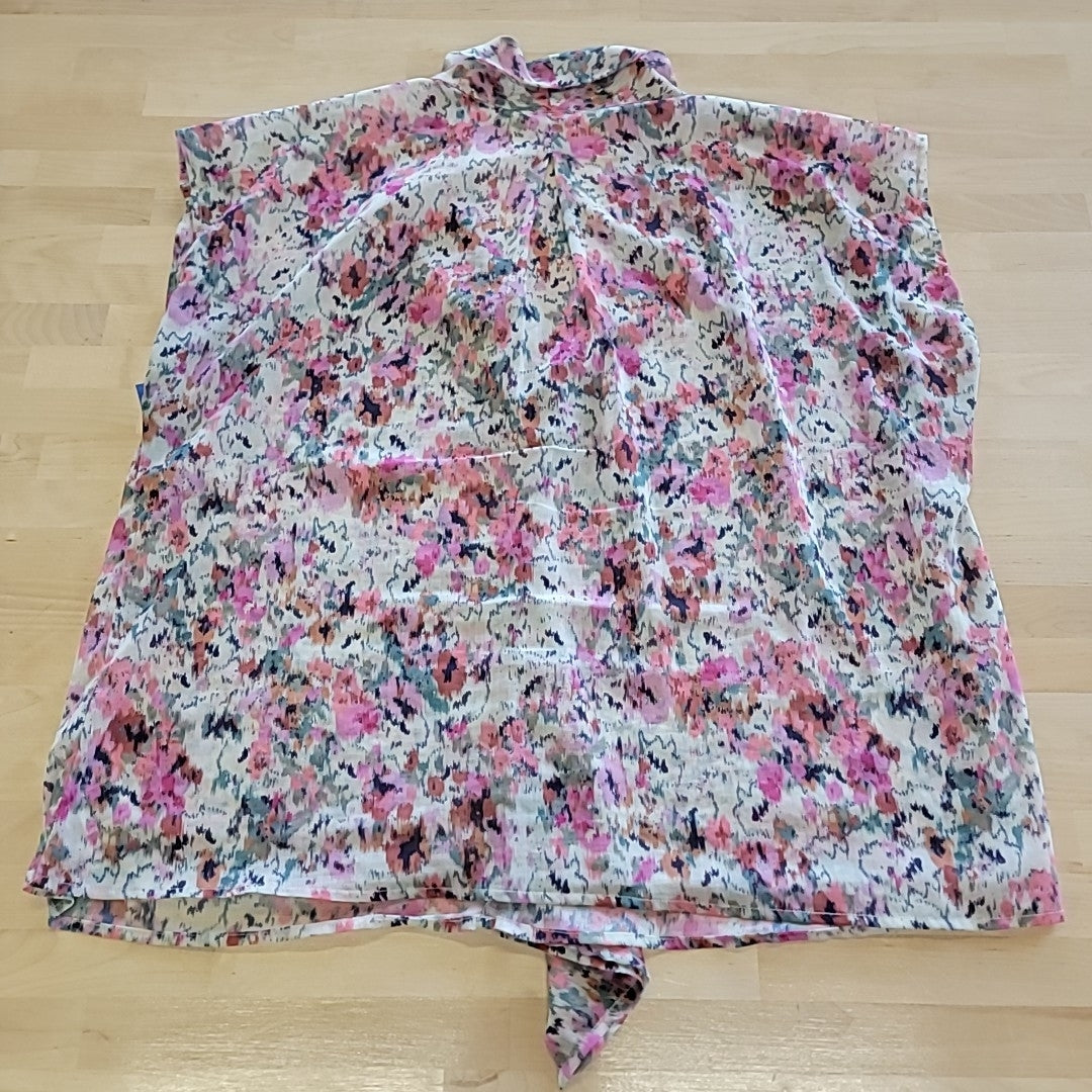 Liverpool Size 2X Pink Blouse