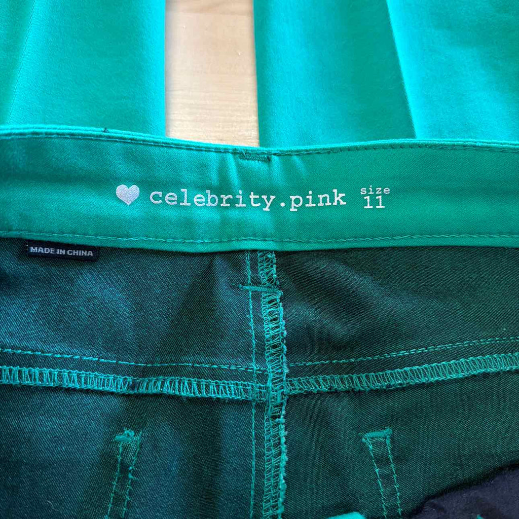 Celebrity pink Size 11 Green Preloved Jeans