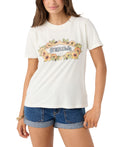 O'Neill Juniors' Diamond Surf Crewneck T-Shirt - Winter White