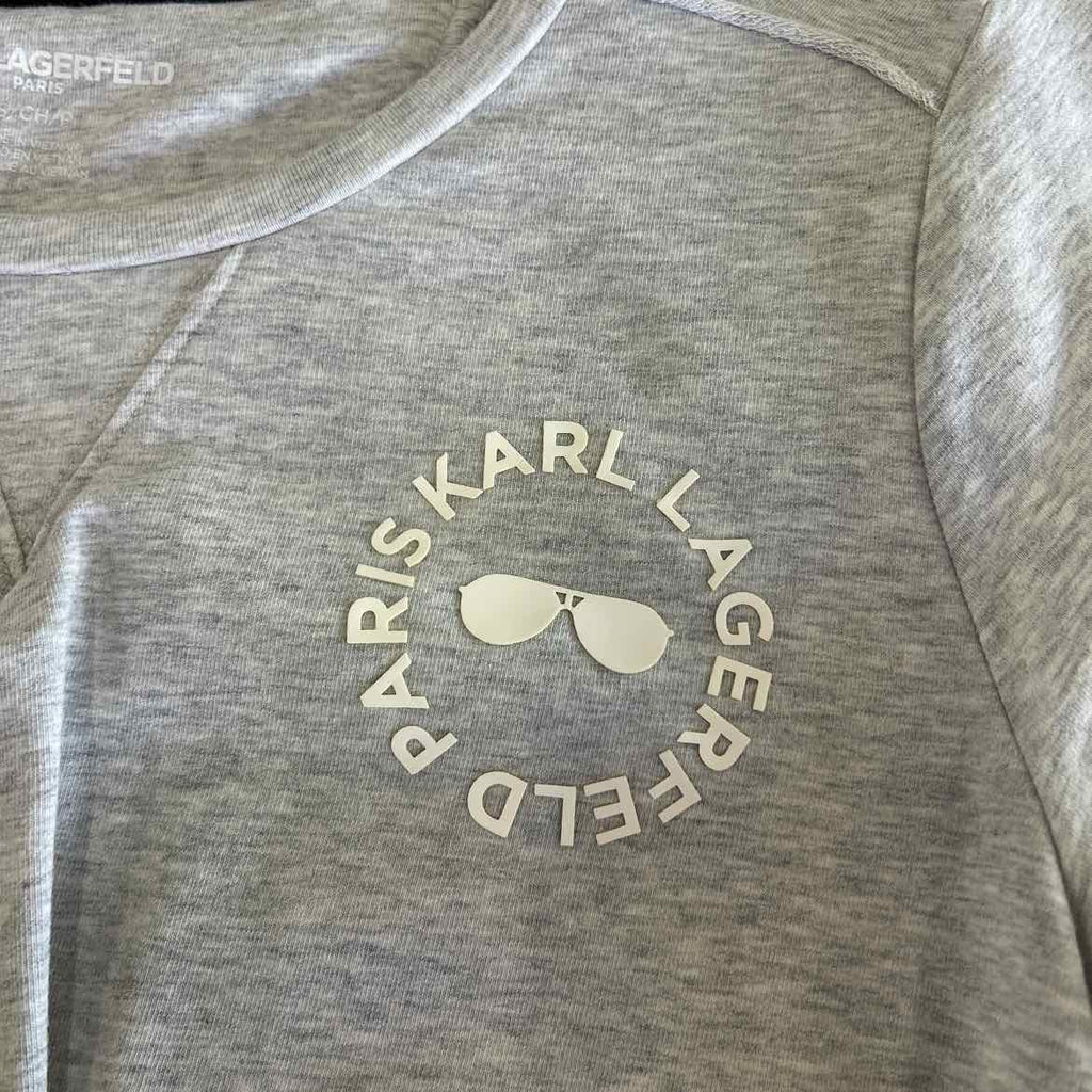Karl Lagerfeld Size S Gray Preloved Shirt