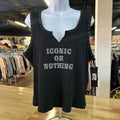 Madden NYC Size XL Black Preloved Tank