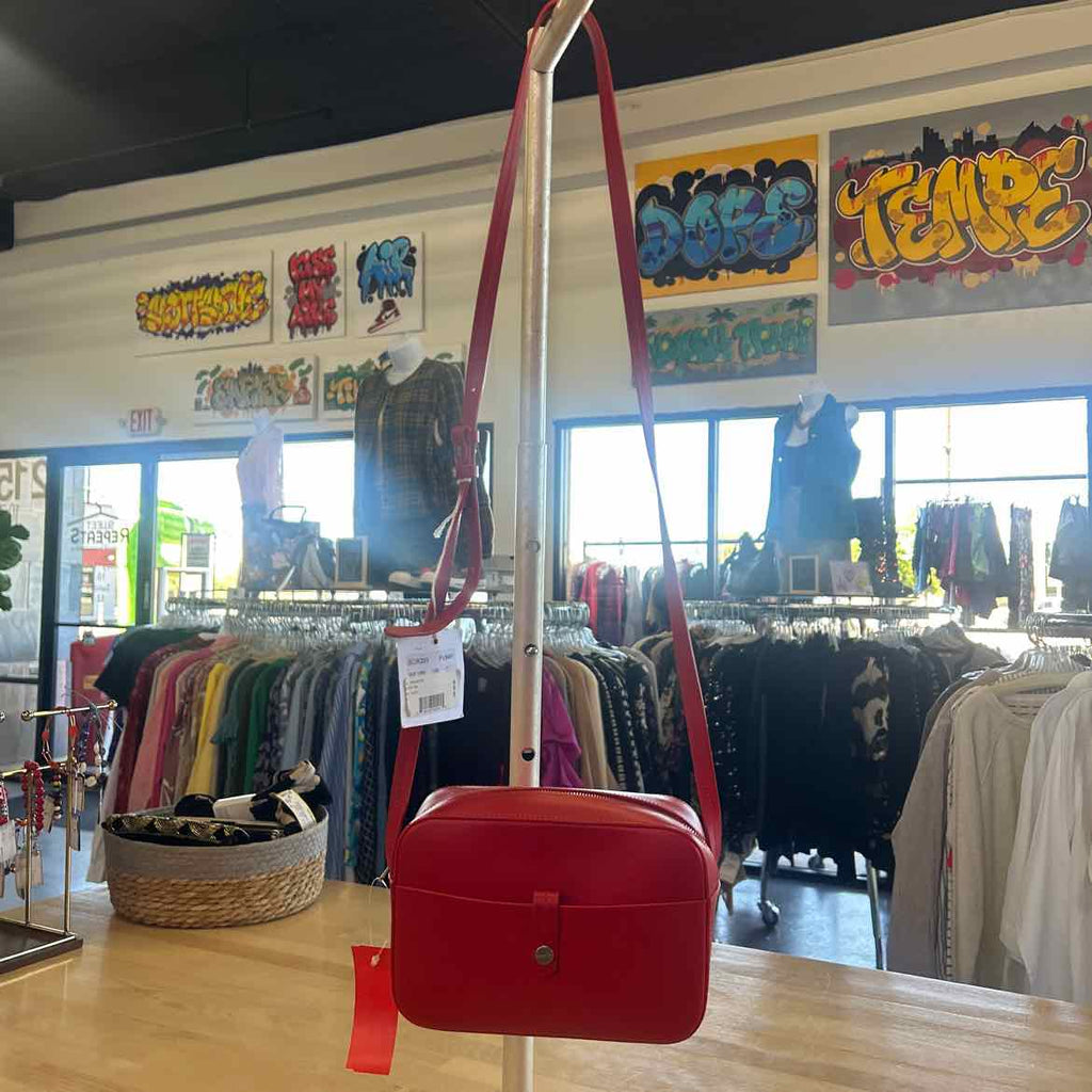 IL Bisonte Red Crossbody