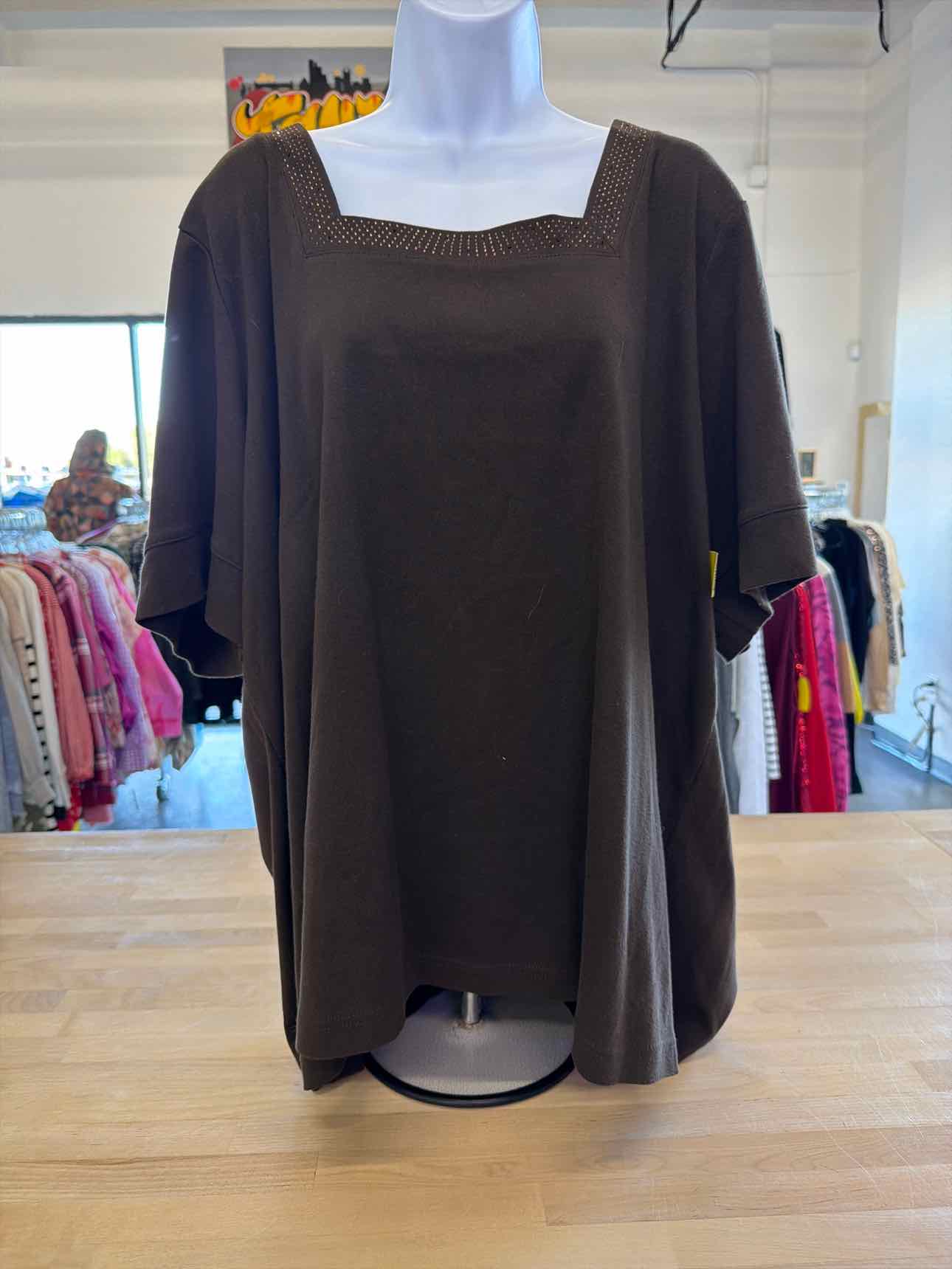 LA Blues Size 30 Brown Blouse