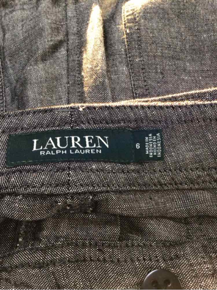 Ralph Lauren Size 6 Gray Preloved Pants