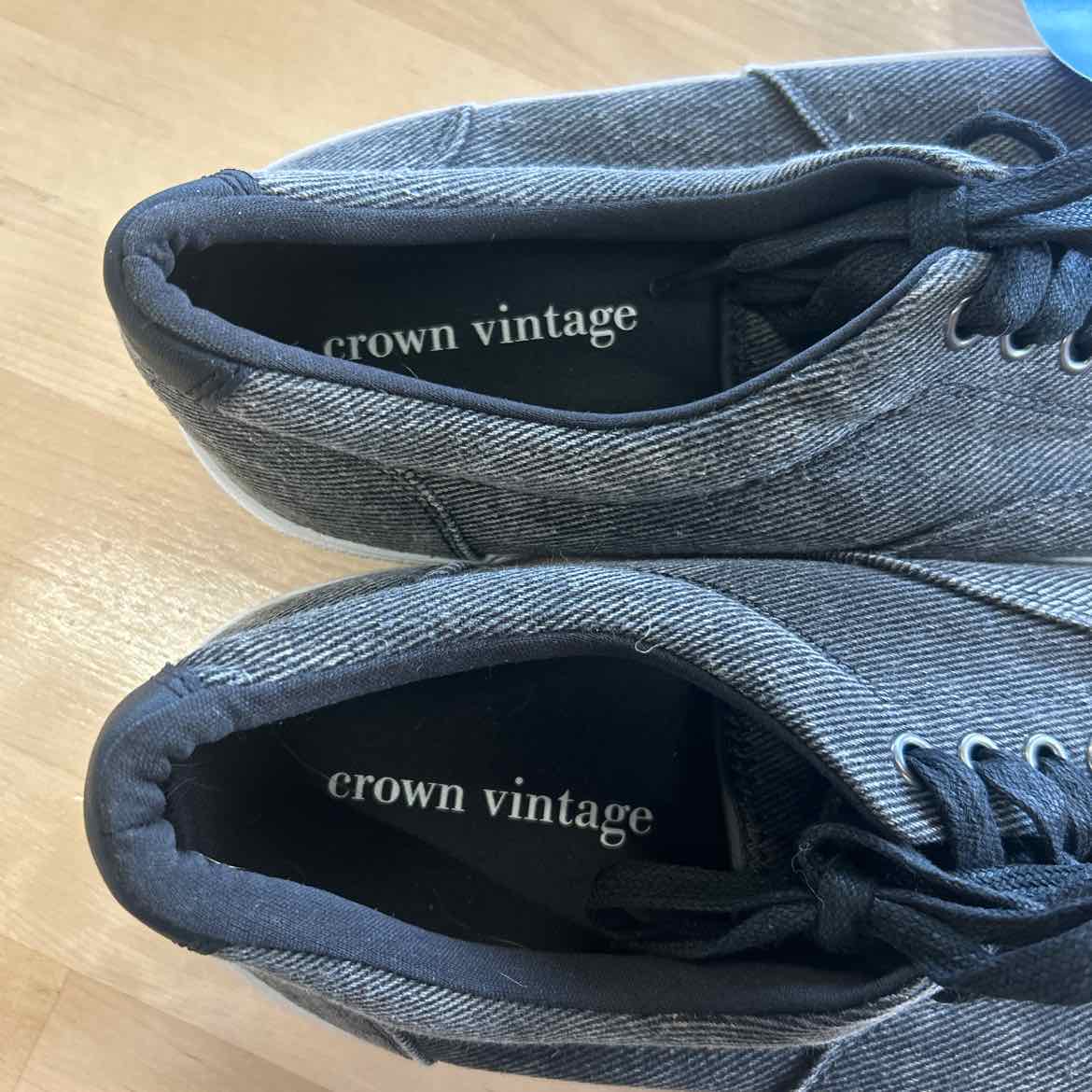 Crown Vintage Men's Size 10 Gray MENS Sneakers