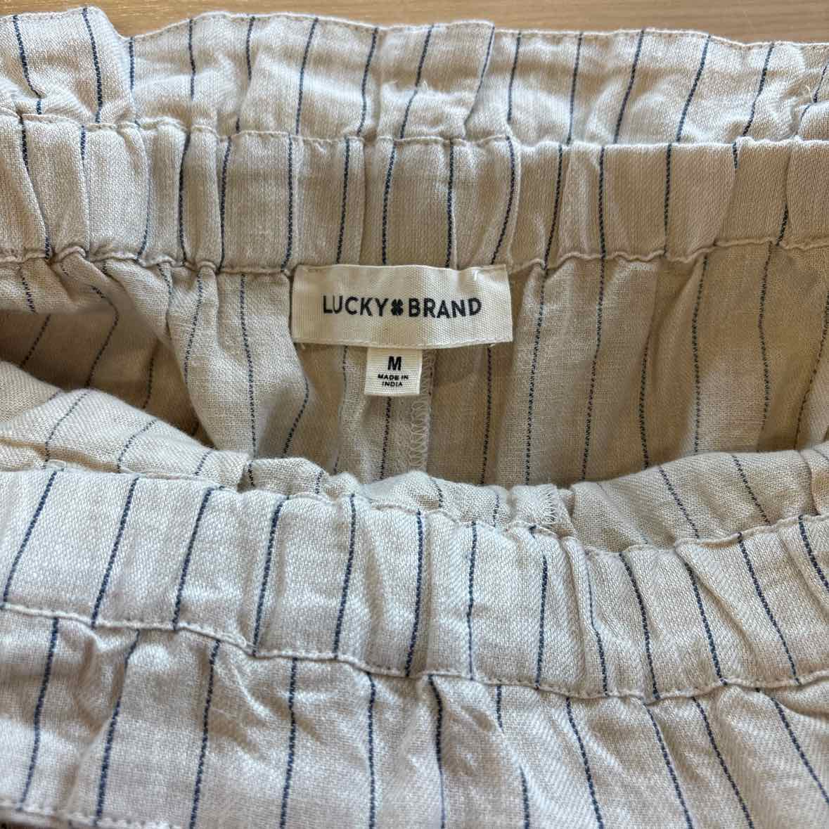 Lucky Brand Size M BLACK & WHITE Pants