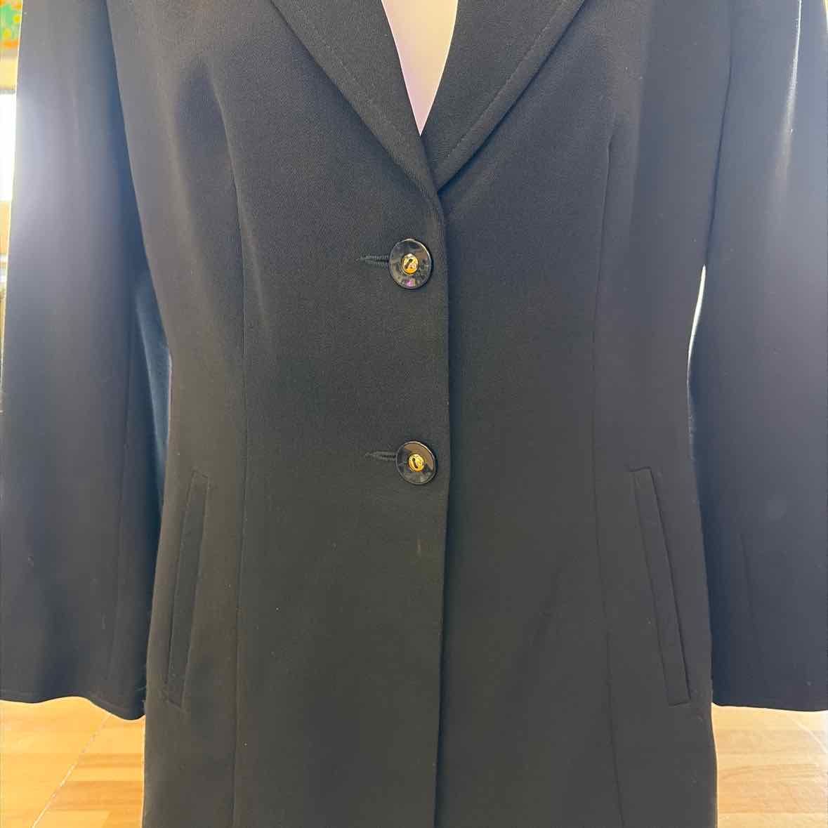 Georgiou Studio Size 2 Black Used Blazer