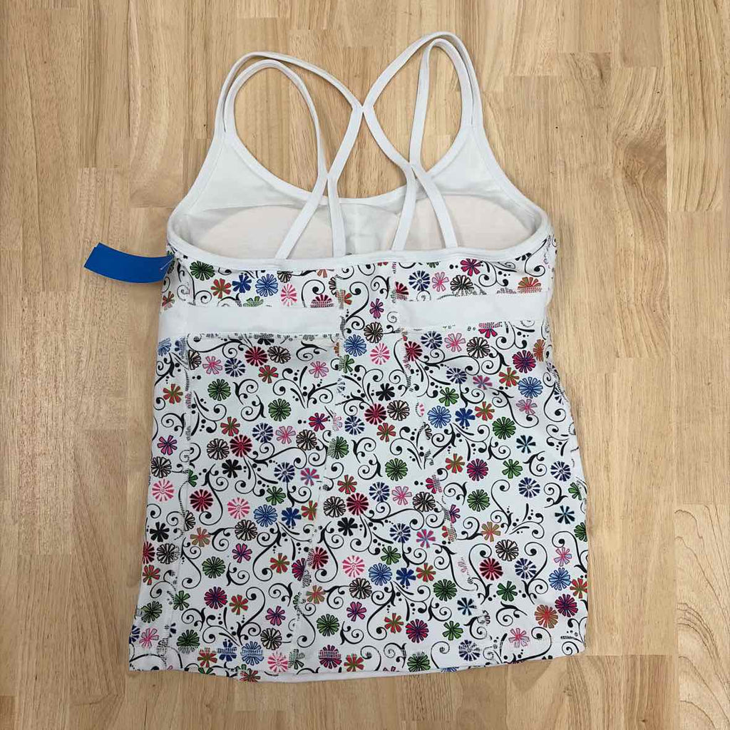 One Tooth Size L White Preloved Sleeveless