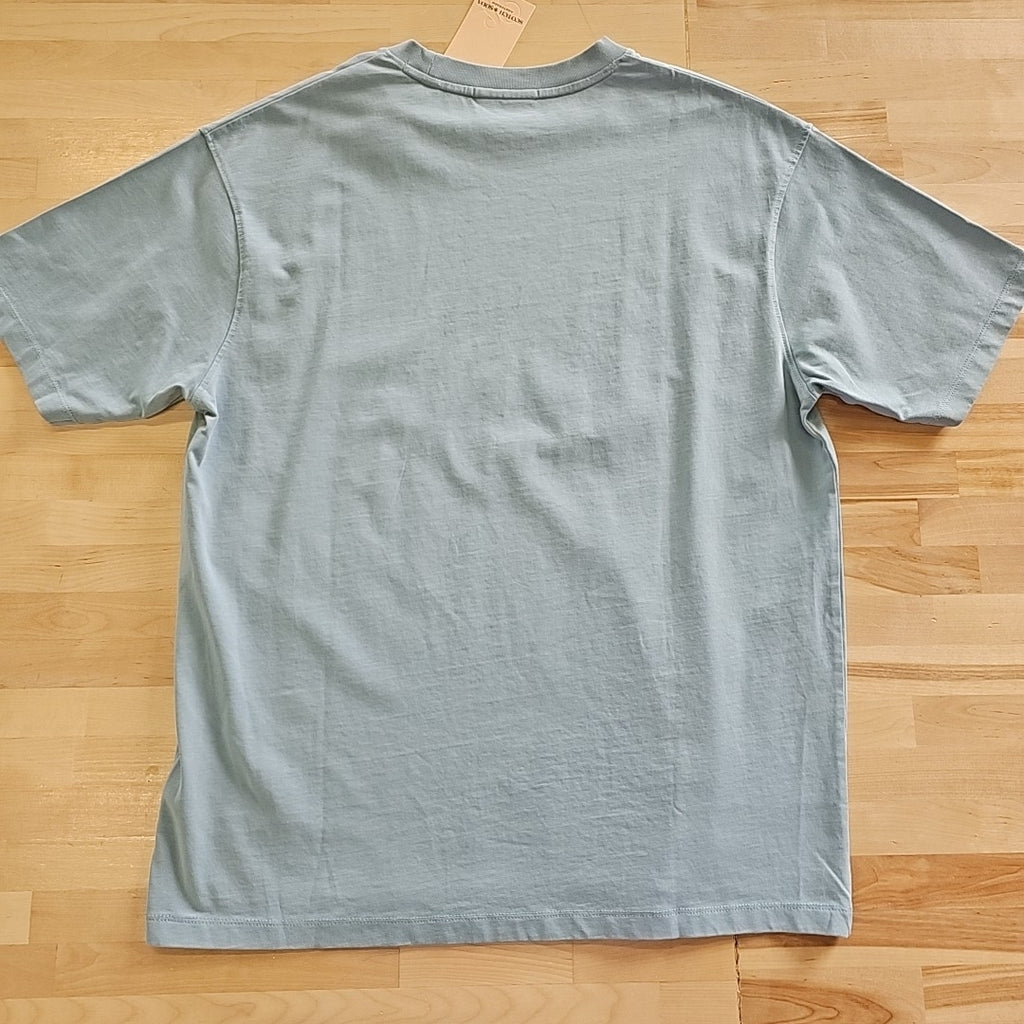 Scotch and Soda Size M Blue New MENS Maglietta Verde T-shirt