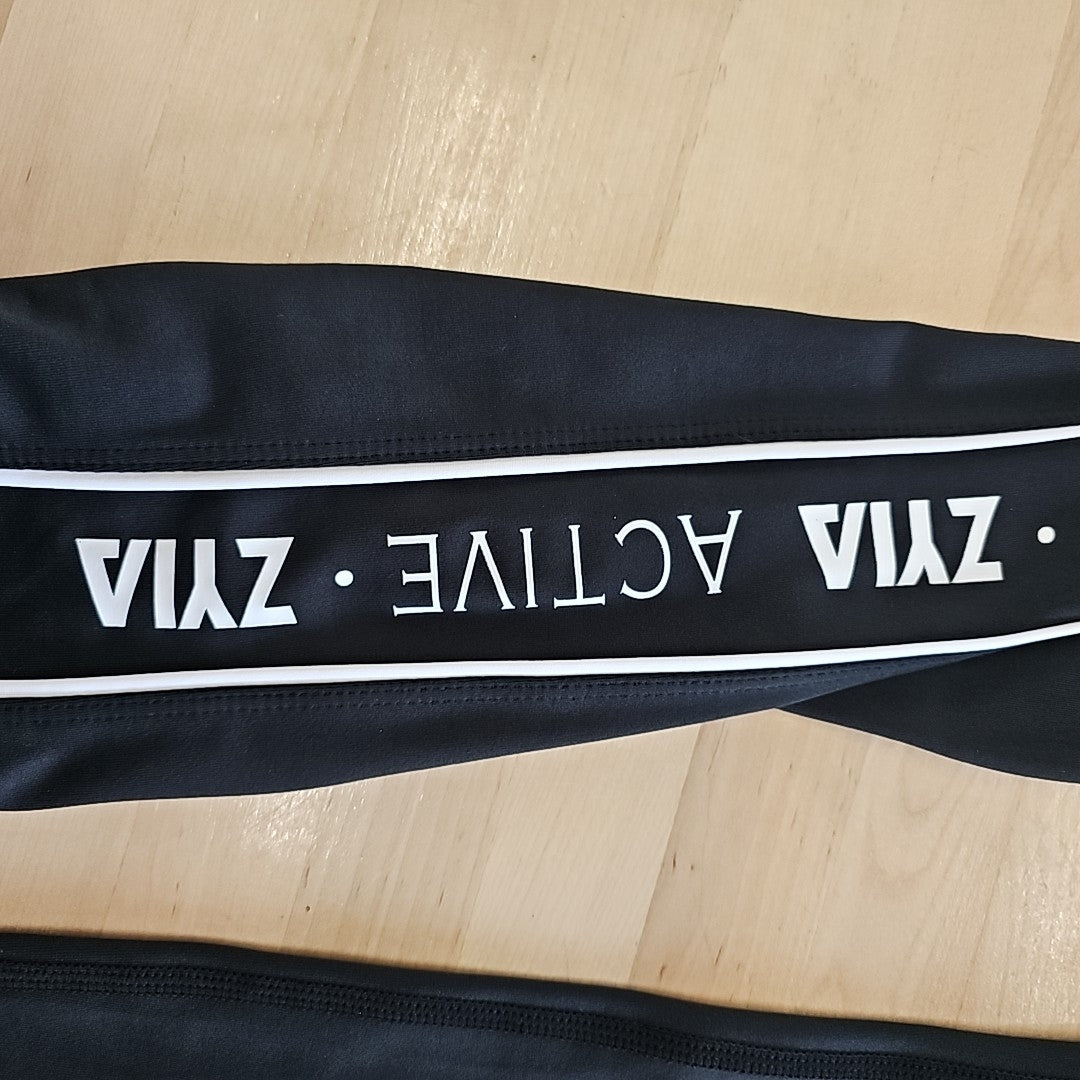 Zyia Size 7 Black Athletic Pants