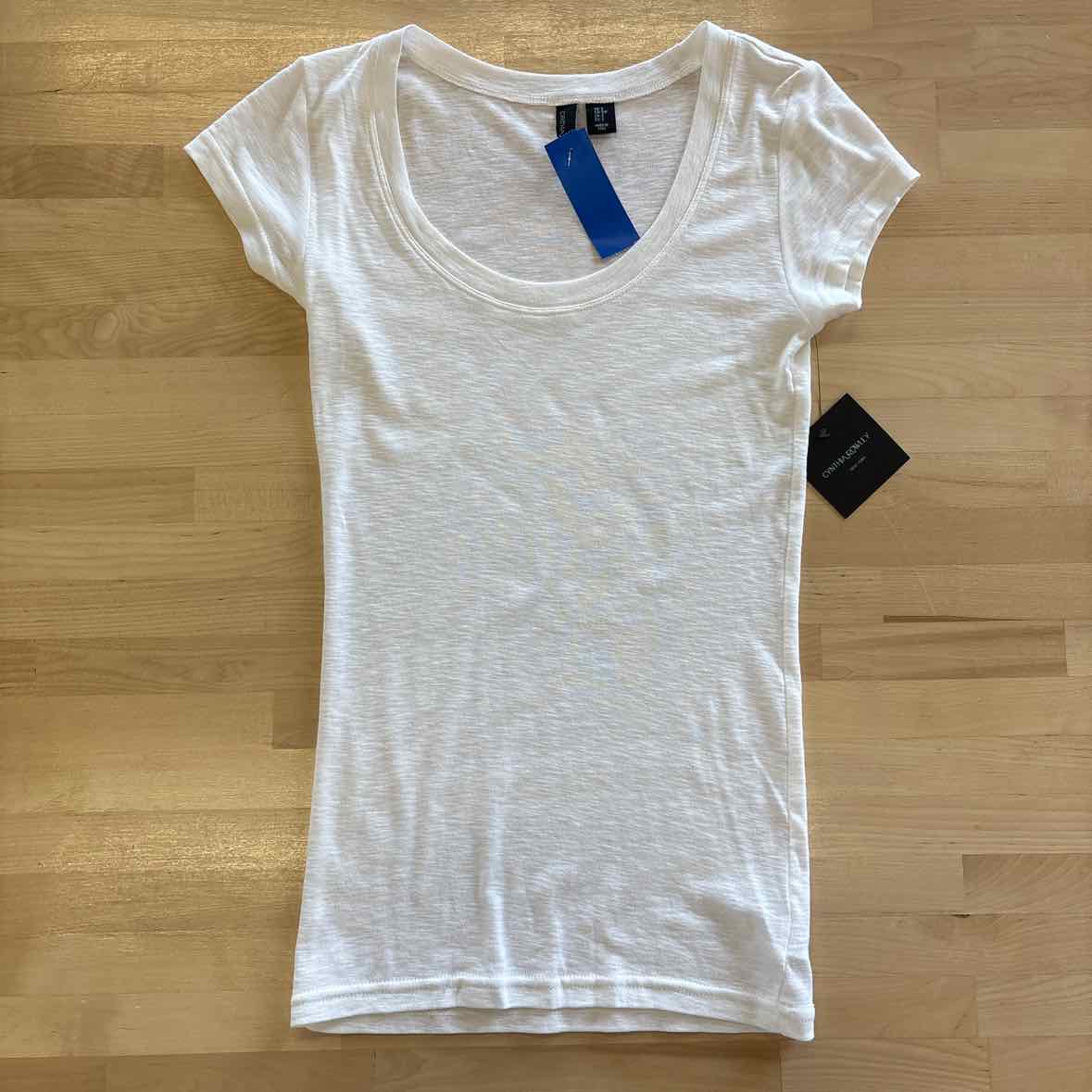 Cynthia Rowley Size S White T-shirt