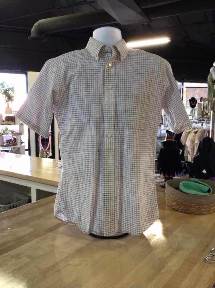 Stafford Size 15.5 White Preloved MENS T-shirt