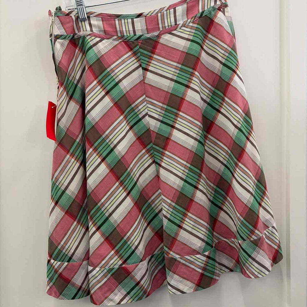 H&M Size 8 Pink/Green Preloved Skirt