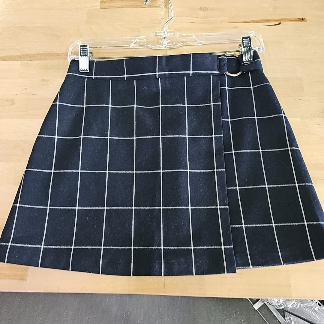 Forever 21 Size S Navy/Light Blue Preloved Skirt
