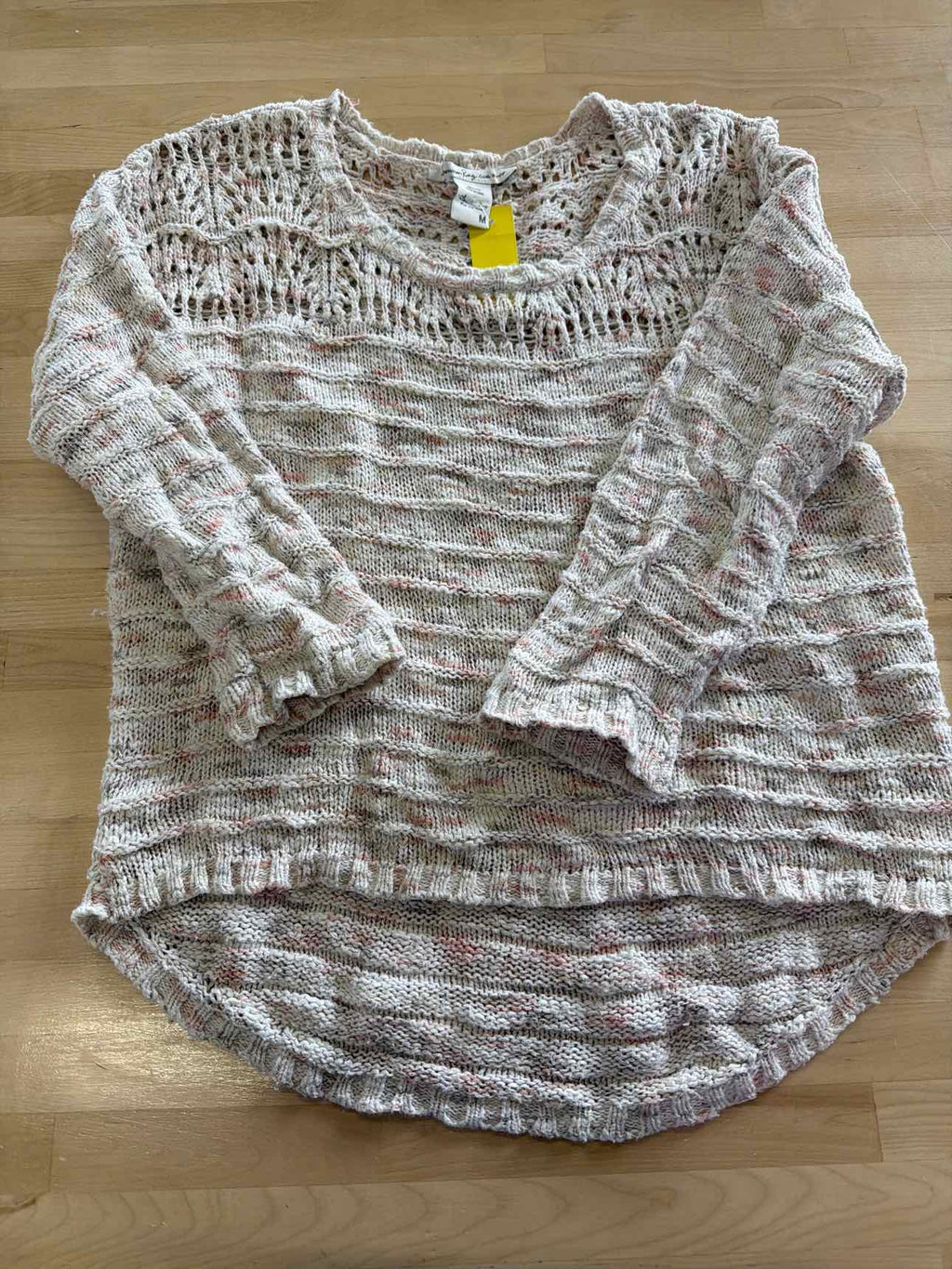 American Rag Size M Tan Knit Sweater