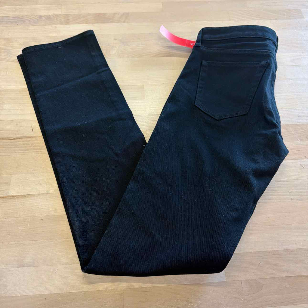 UNIQLO Size 24 Black Denim Preloved Jeans