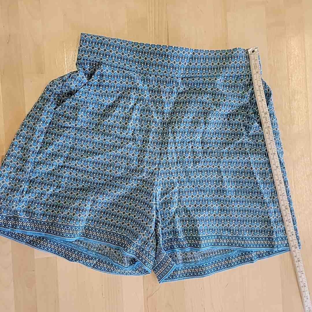 Max Studio Size XS Blue Shorts