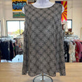 Pleione Size XL White Black Preloved Sleeveless