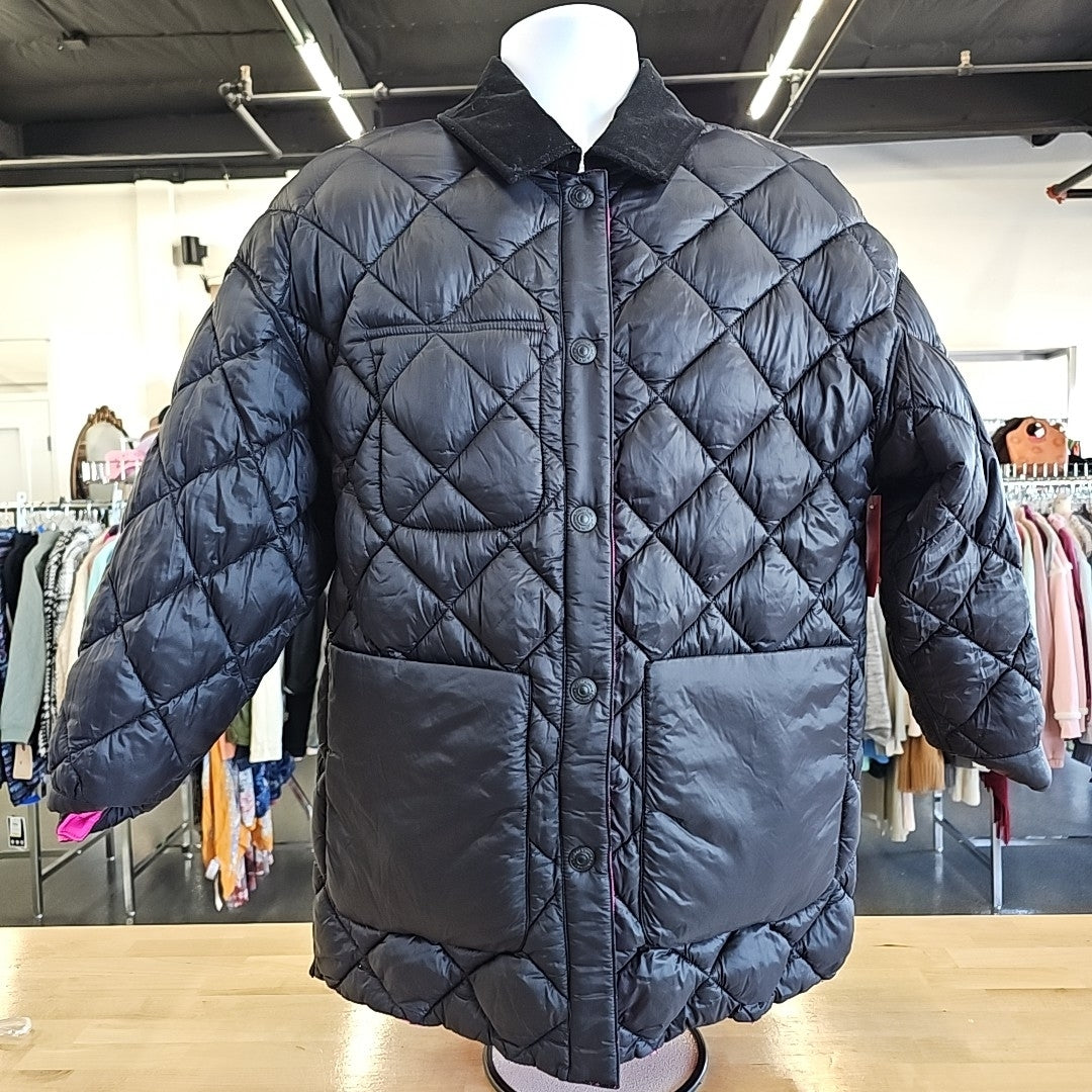 Calvin Klein Size S Pink Black New Jacket