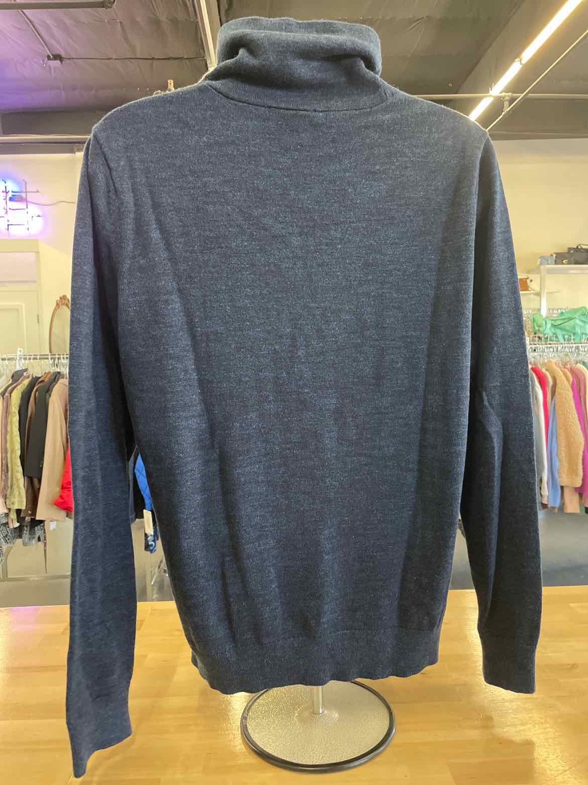 Express Size L Blue MENS Sweater