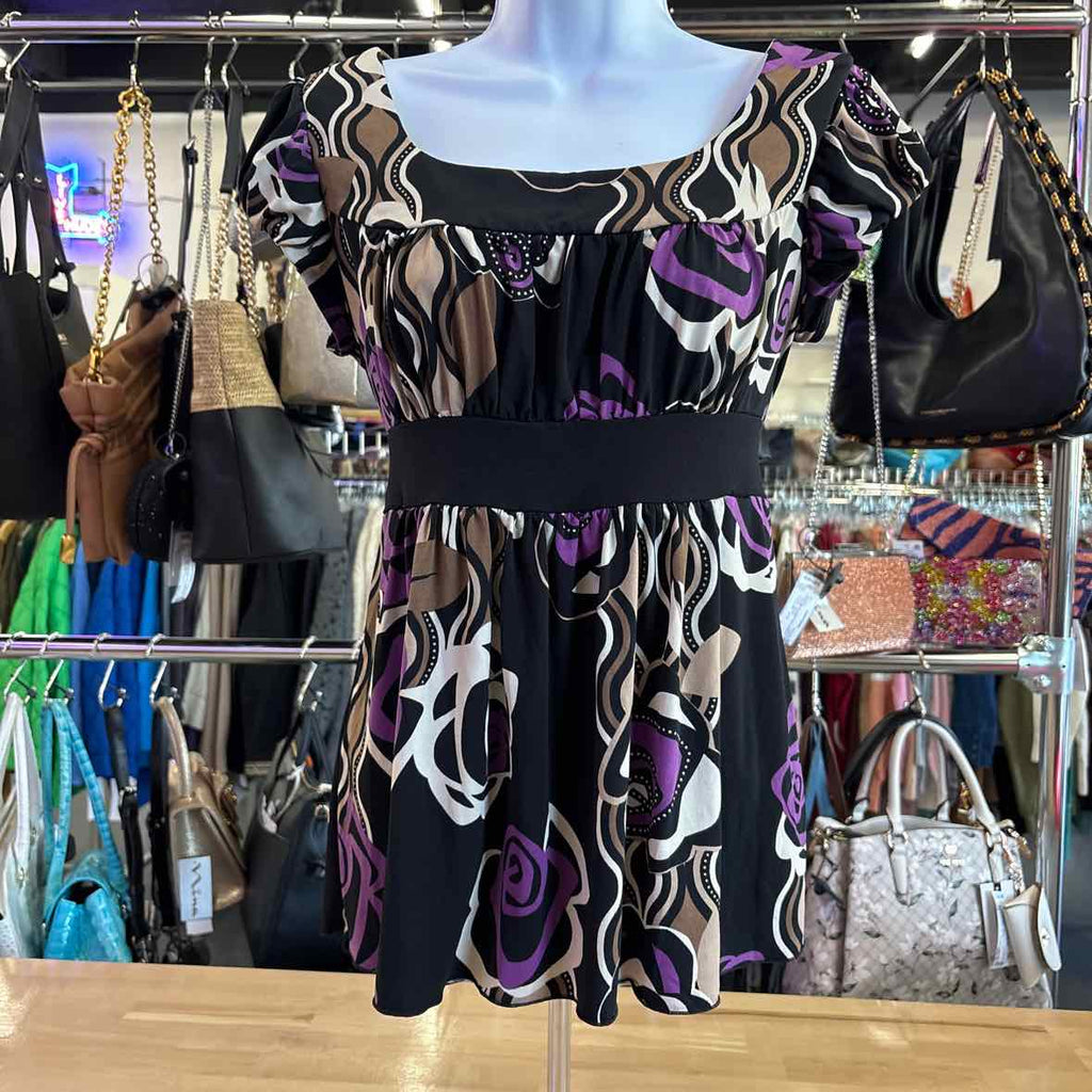 Olive & Oak Size XL Purple Blouse