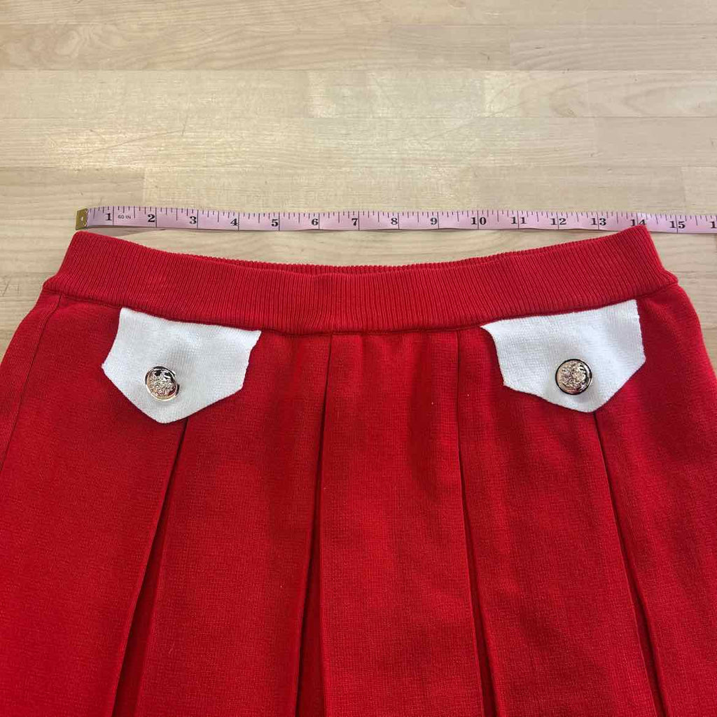 Daisy Women Size L Red Preloved Skorts