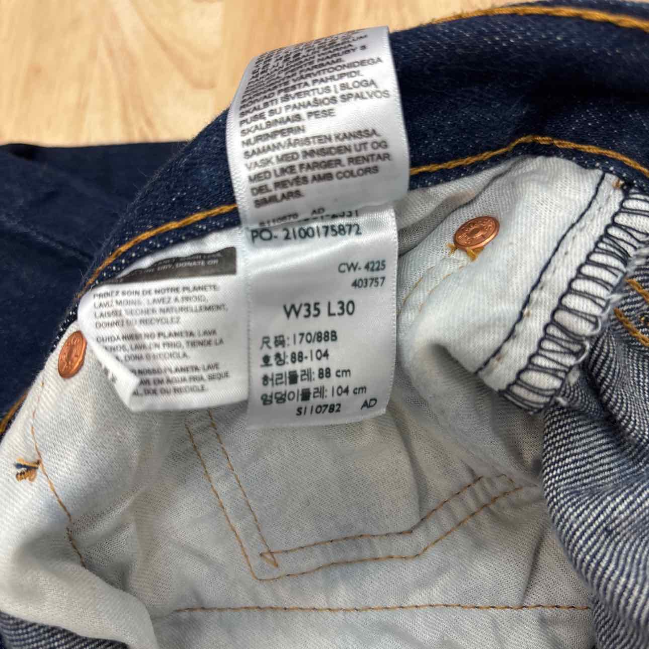 Levi's 501 Original Men's Jeans 35x30