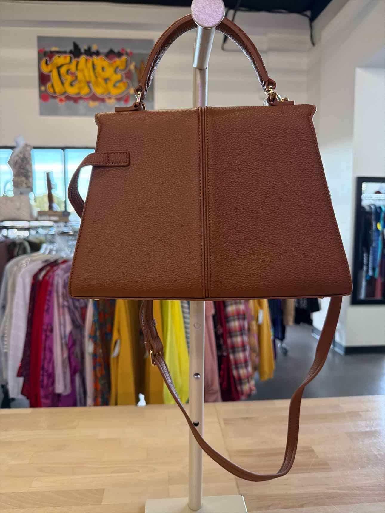 Jw Pei Handbags Elise Lg Medium Top Handle Bag - Brown