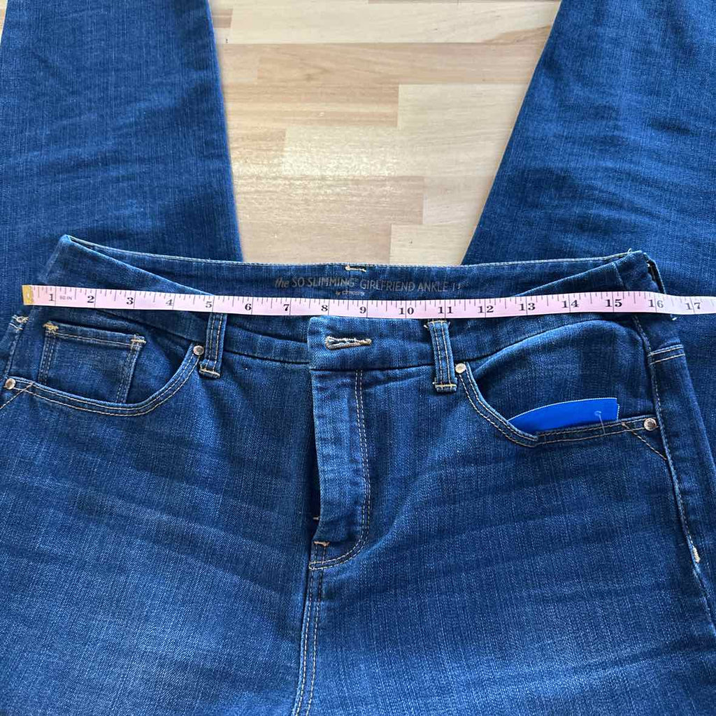 Chico's Size 1 (8) Blue Jeans