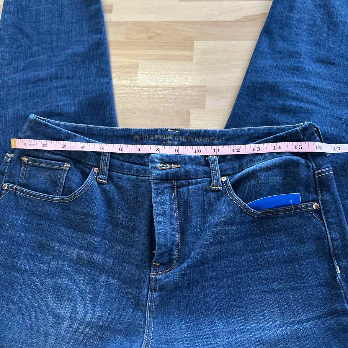 Chico's Size 1 (8) Blue Jeans
