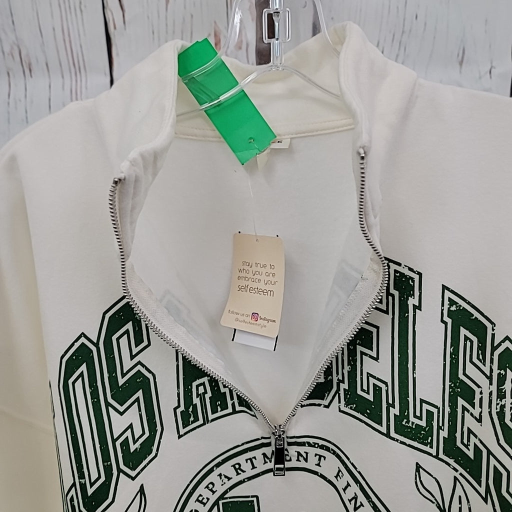 Self Esteem Size XL White Sweater