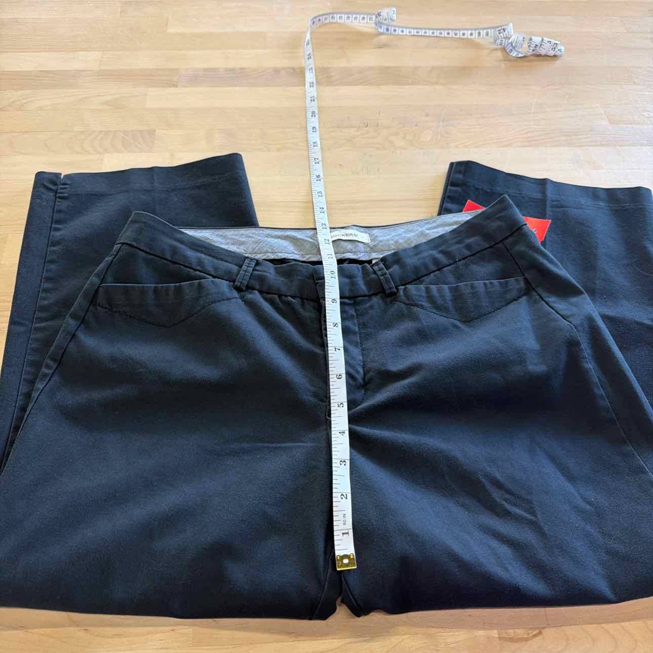 dockers Size 6 Black Preloved Pants