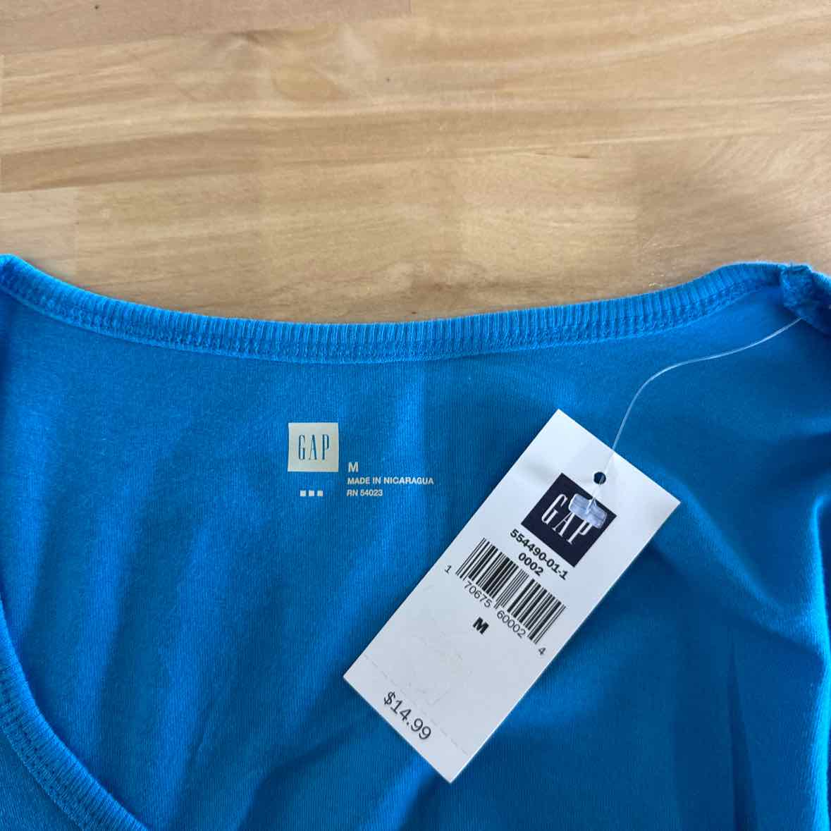 Gap Size M Blue T-shirt