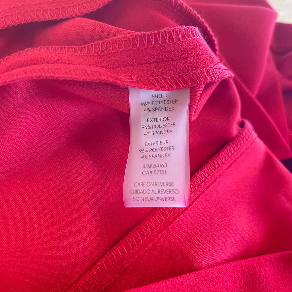 Calvin Klein Size 14 Red New Dress