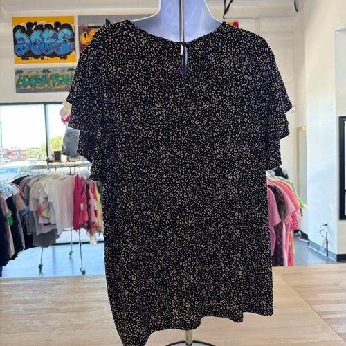 Adrianna Papell Size XL Black Preloved Sleeveless