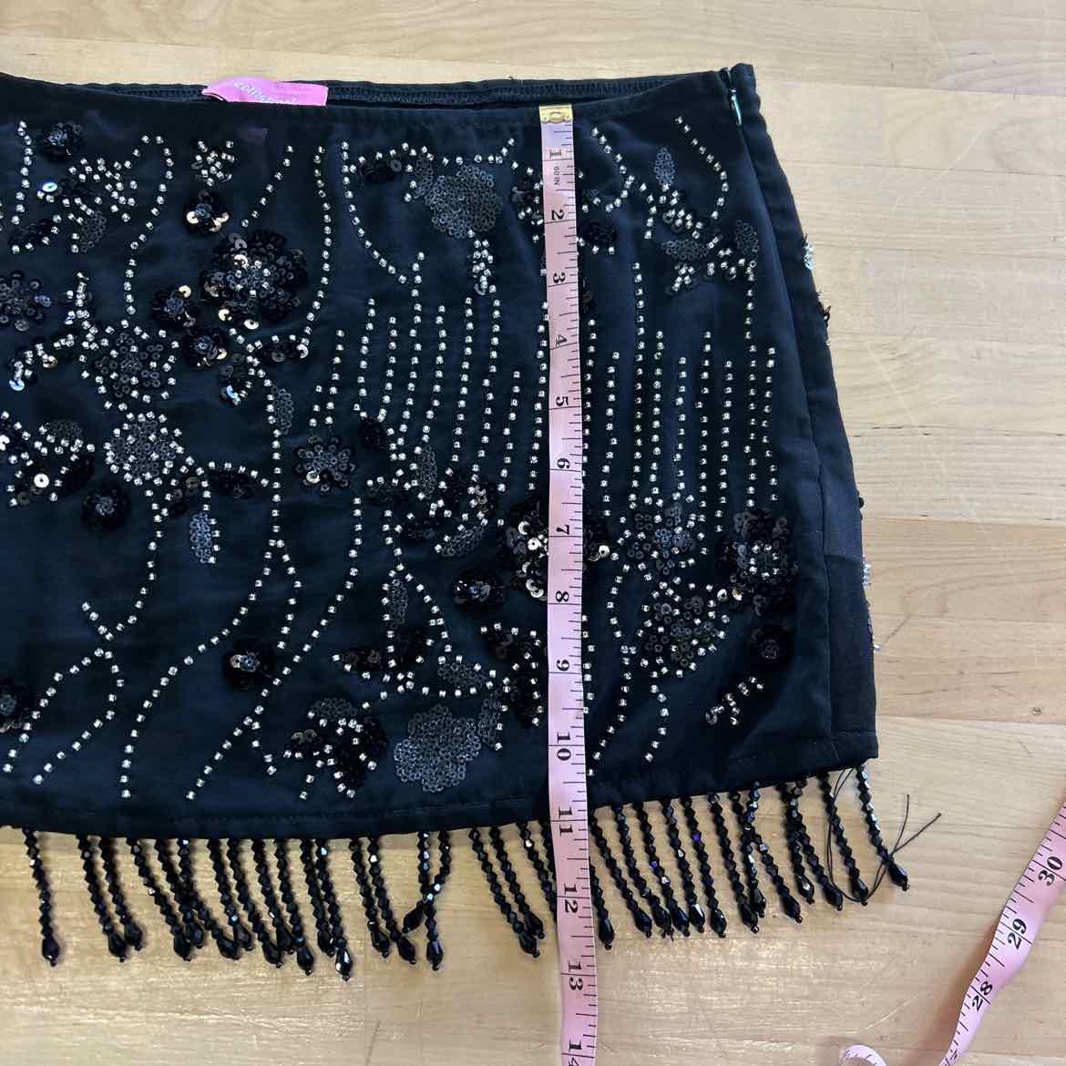 Edikted Size M Black Preloved Skirt