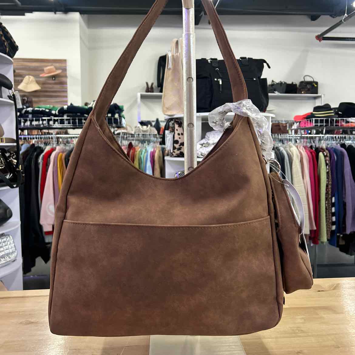 Madden Girl Madden Girl Medium Leather Hob Brown Nubuck Small