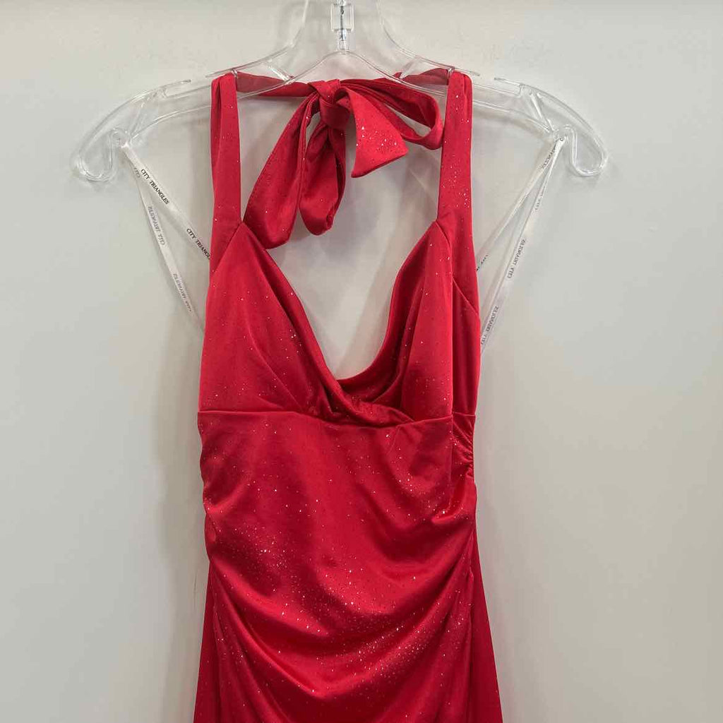 City Triangles Size S Pink Sparkles Preloved Dress