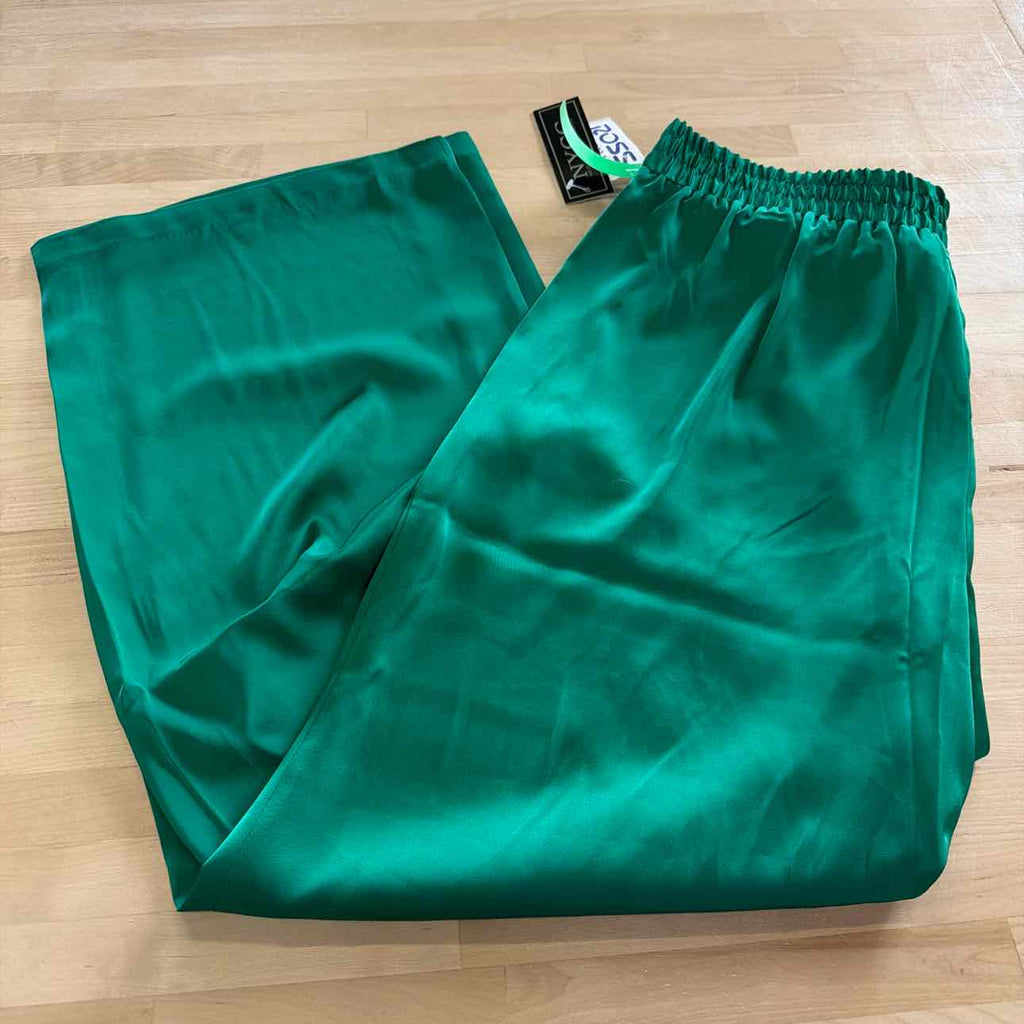 NYCC Size XL Green Satin Preloved Pants