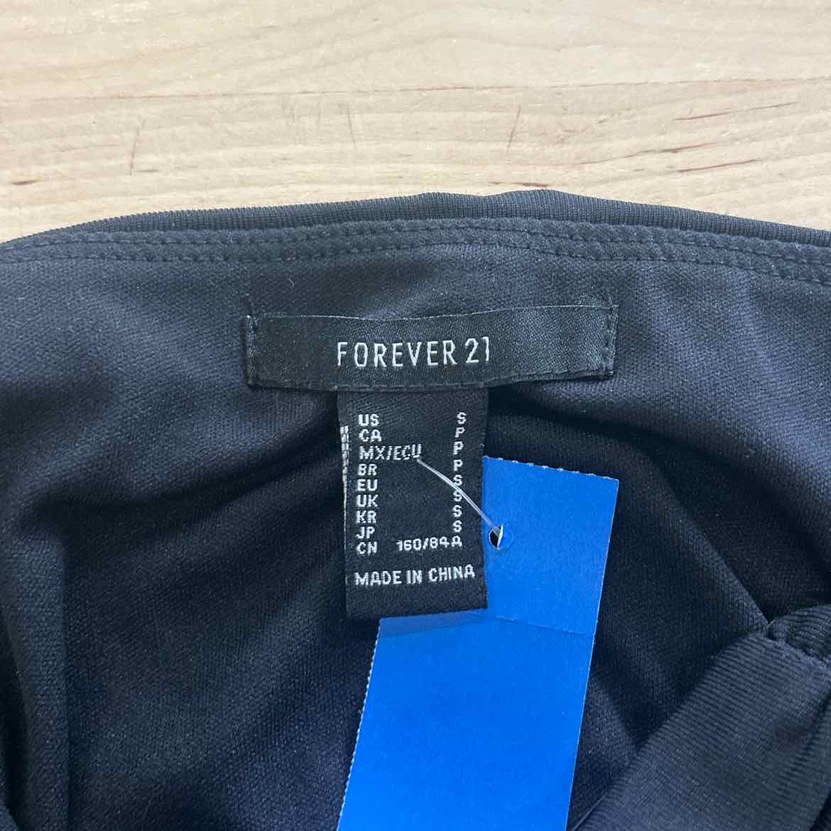 Forever 21 Size S Black Preloved Blouse SS