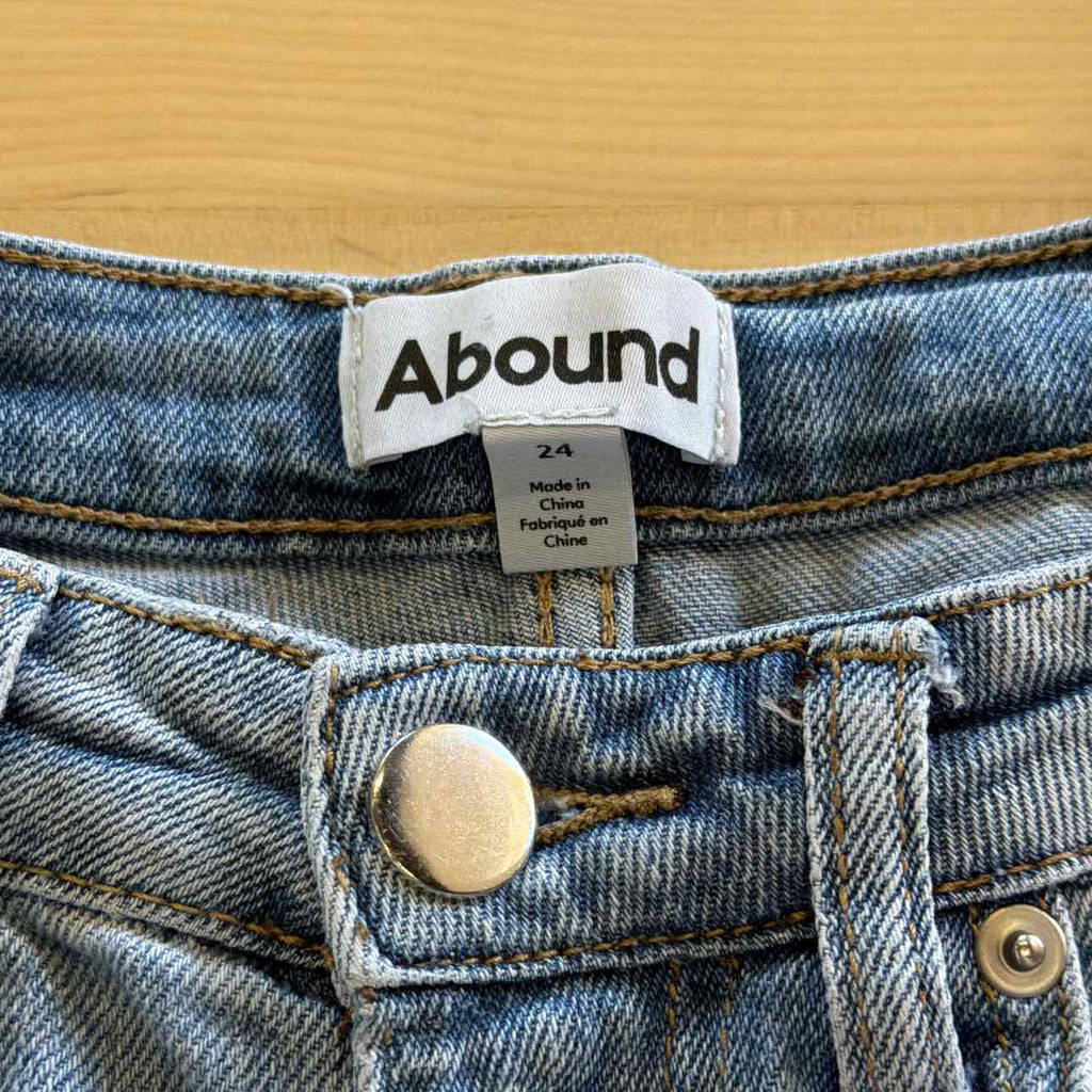 Abound Size 24 Blue Preloved Jeans