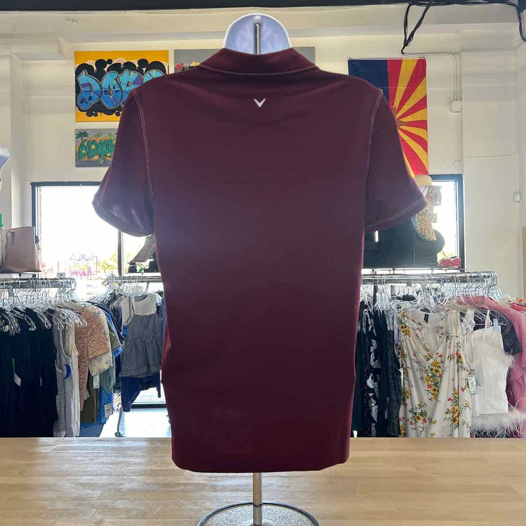 Callaway Size S Red Preloved Polo