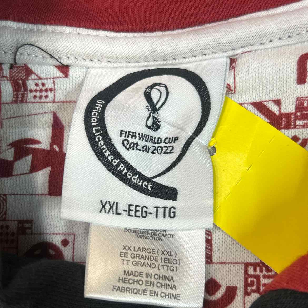 Fifa Size XXL Black Red Preloved Sweater