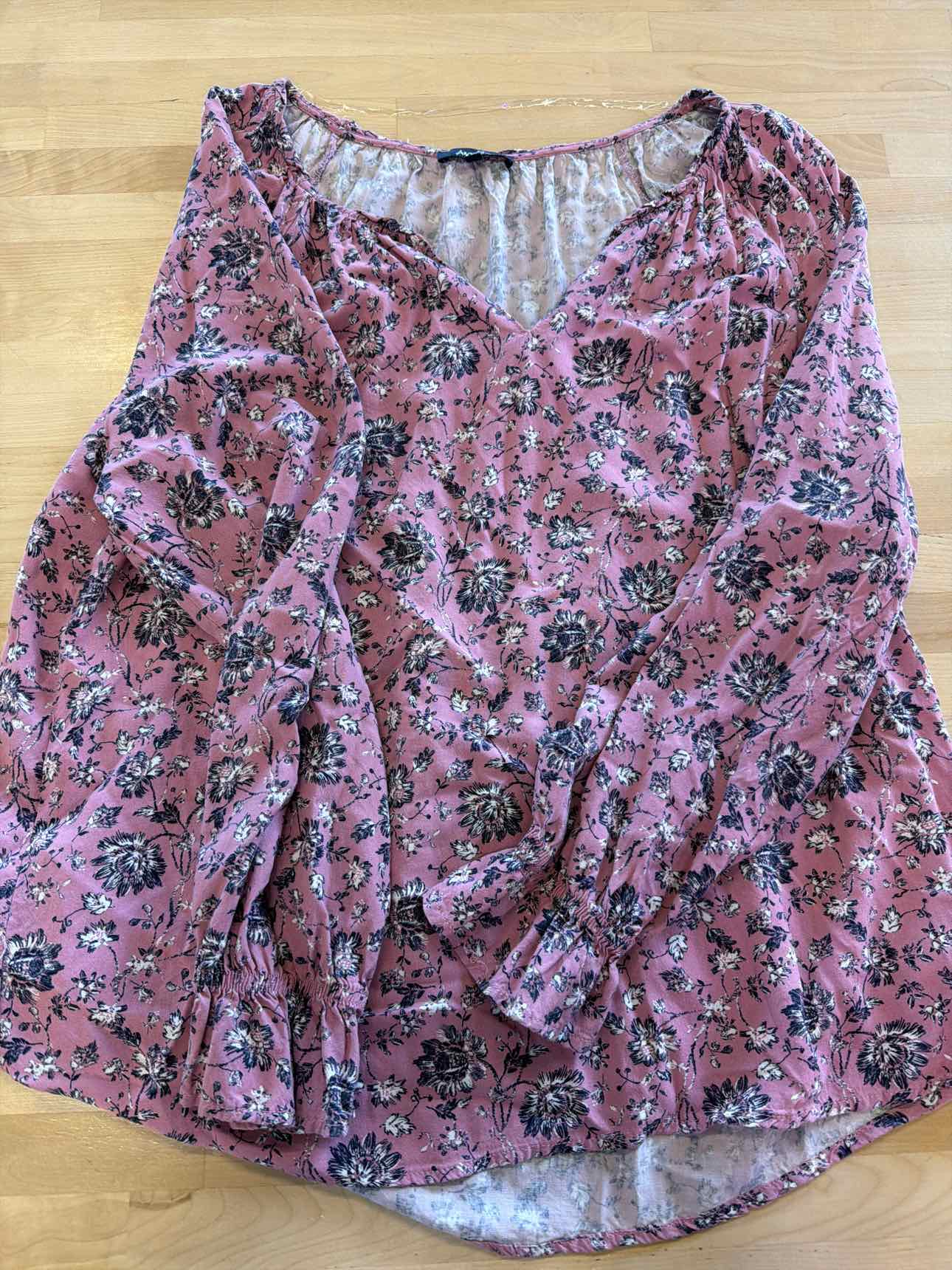 Angels Forever Young Size XL Purple Blouse