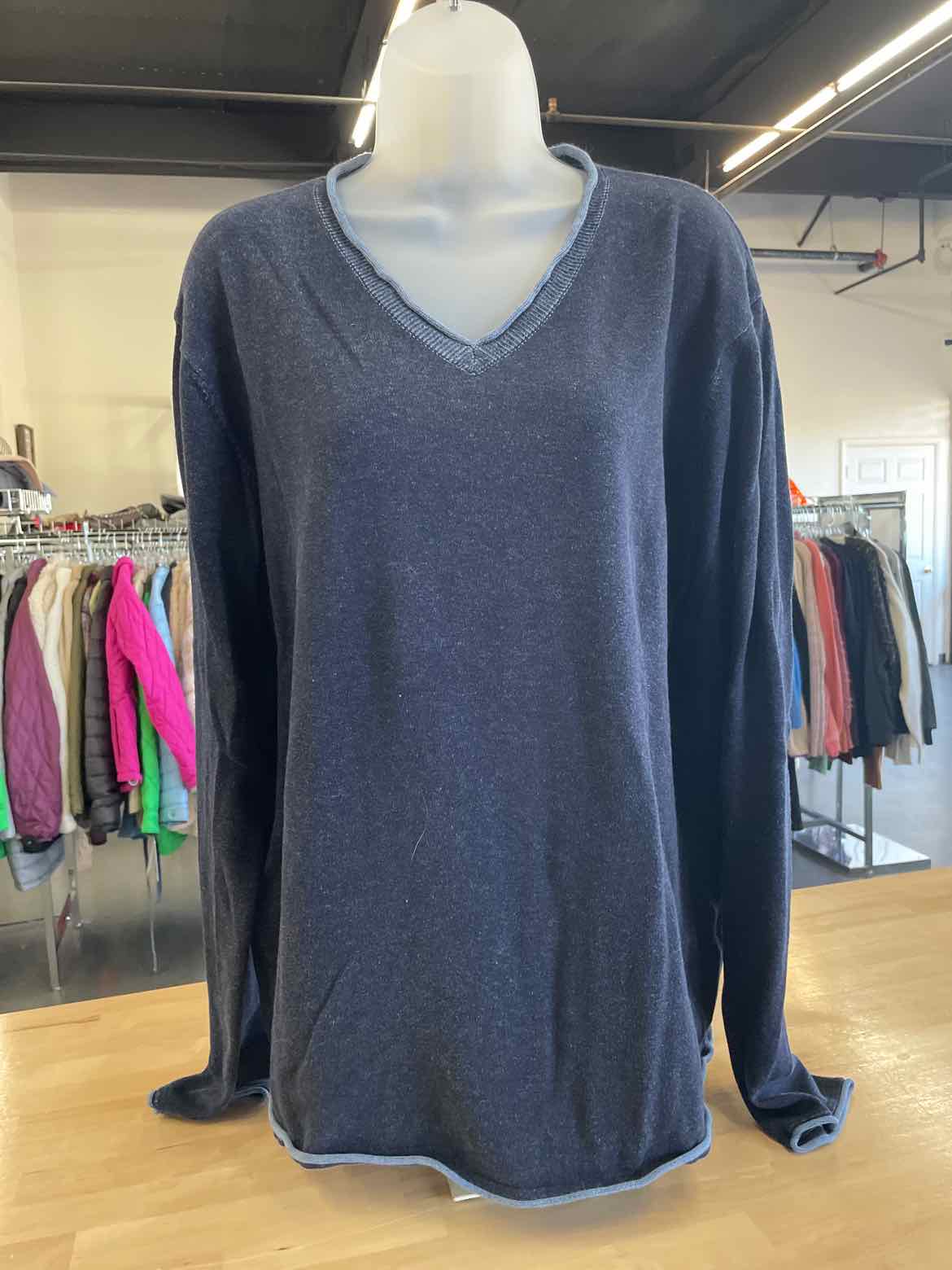 Blue Pronto Uomo Brpown Size XXL Sweater
