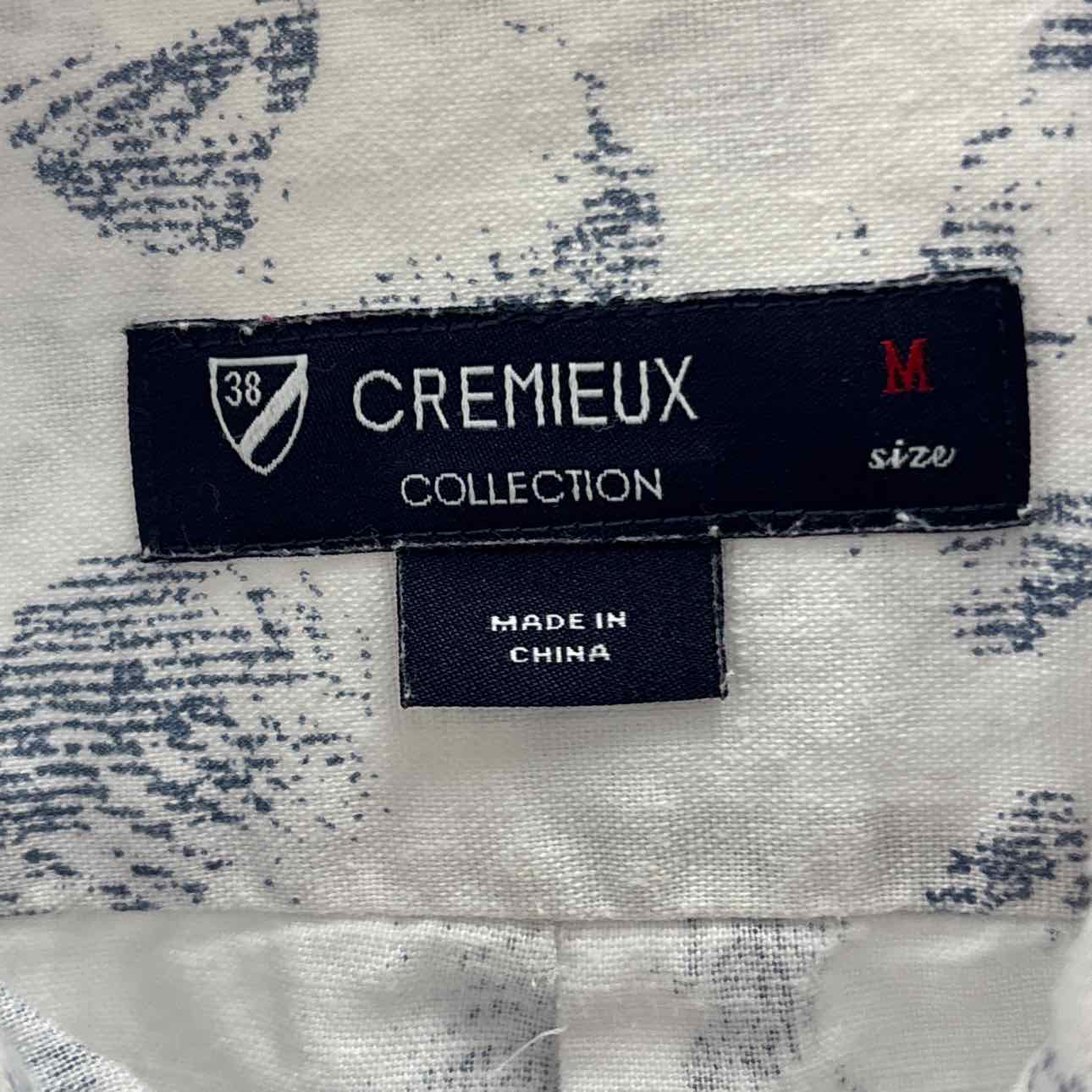 Cremieux Size M White Preloved MENS Button Down Shirt
